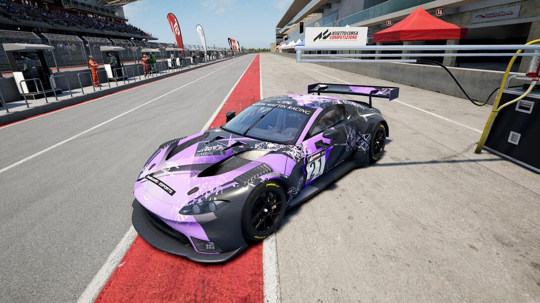 MazespinCycle COTA Pit Lane