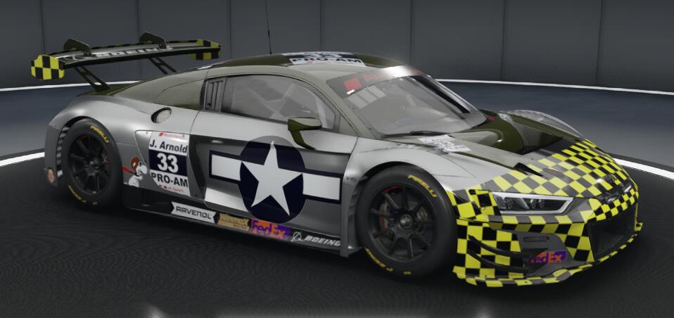 The Flying Aces - Audi R8 Evo II - #33 JArnold