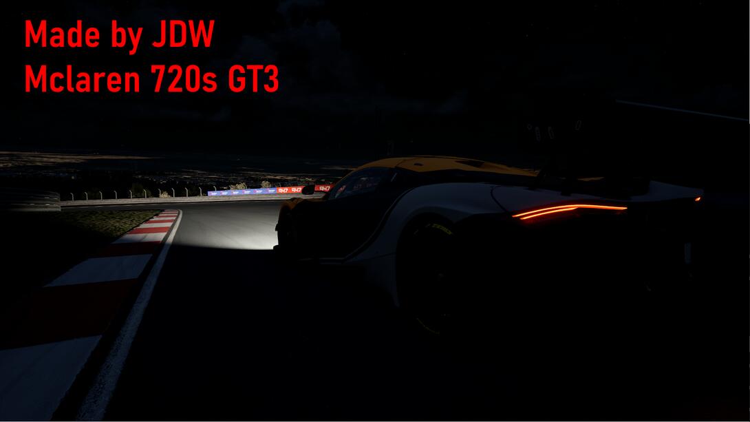 Mclaren 720s GT3 By JDW