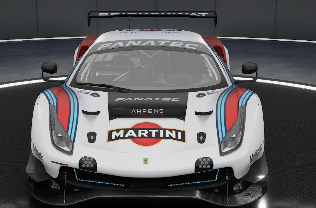 Martini Racing Ferrari 488 GT3 Evo