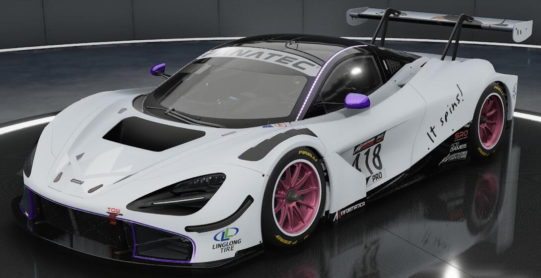 Prestige Performance Racing McLaren 720S #418 S. Collins