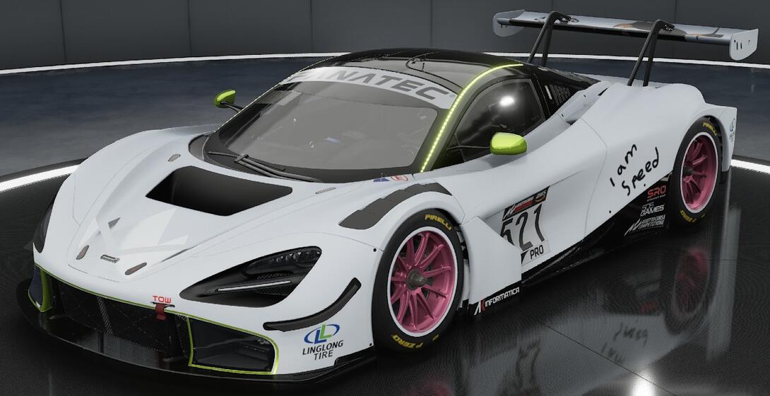 Prestige Performance Racing Mclaren 720S #521 S. Jamieson