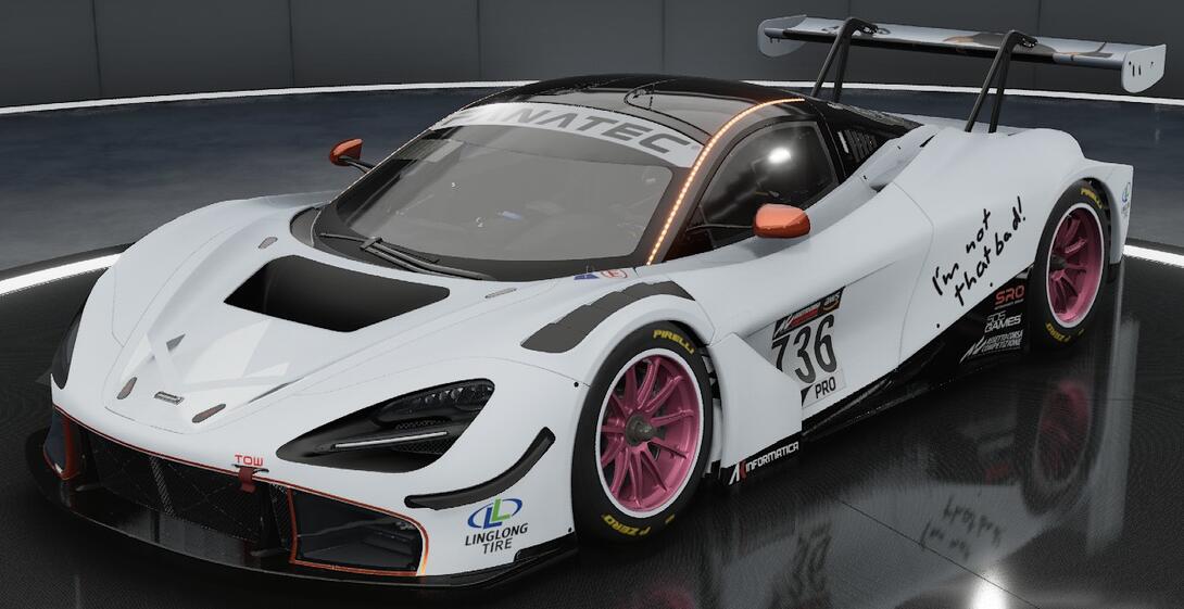 McLaren 720S P2X Racing  #736