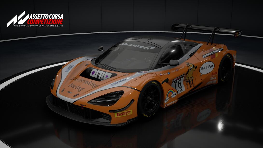 Tea Drinking Team 24H Indy Livery