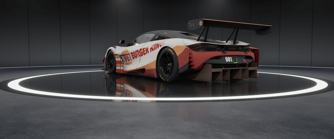 Back of the Burger King Car