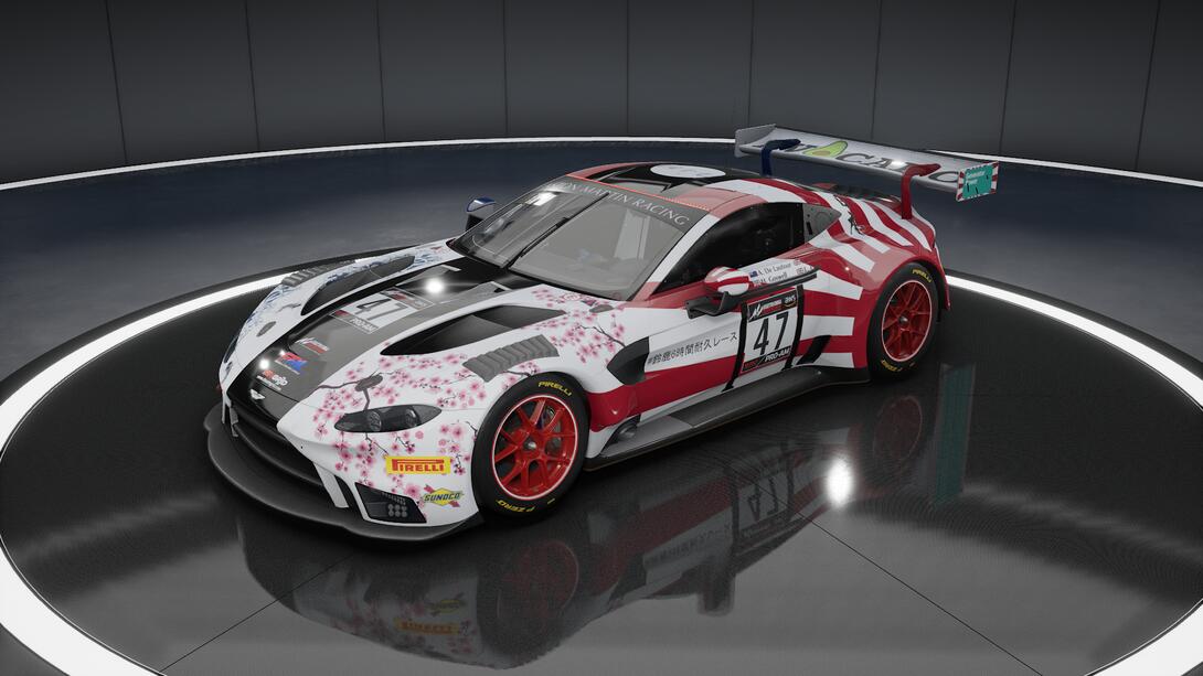 Avocado Motorsports AMR Vantage Japan Special Left