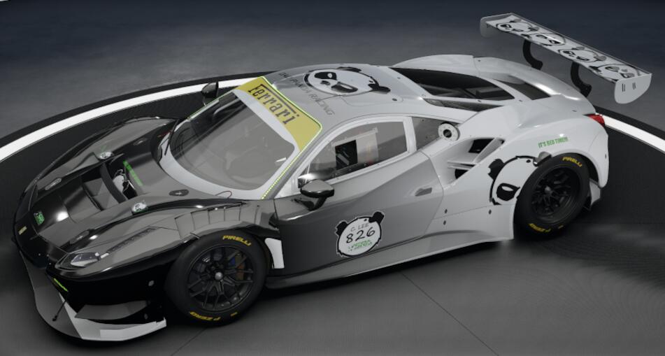 Dad Panda Racing - Ferarri
