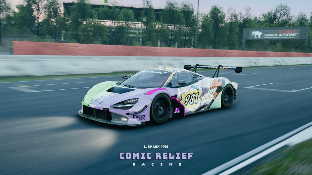 Comic Relief Racing #981