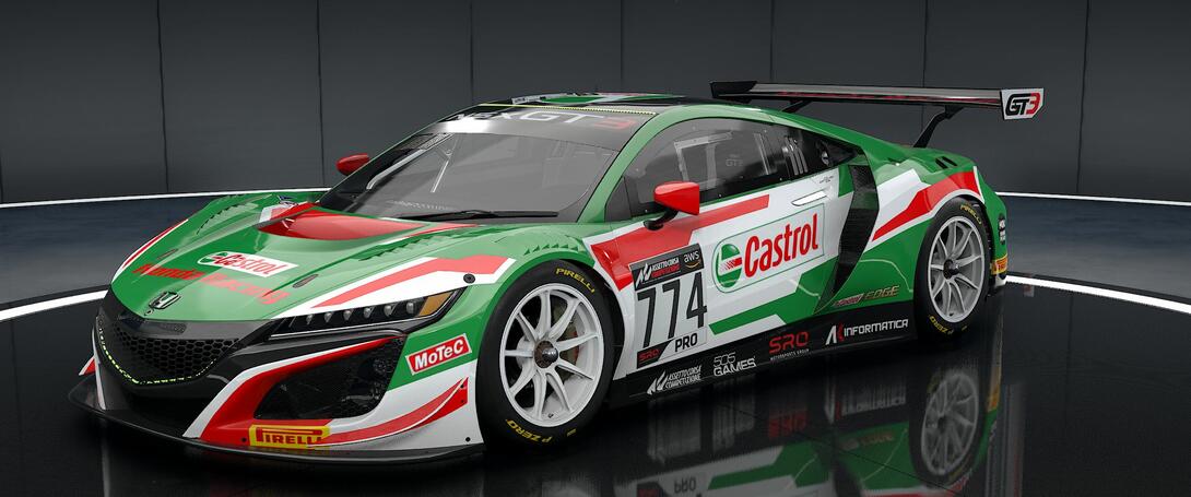 Castrol Honda Evo GT3