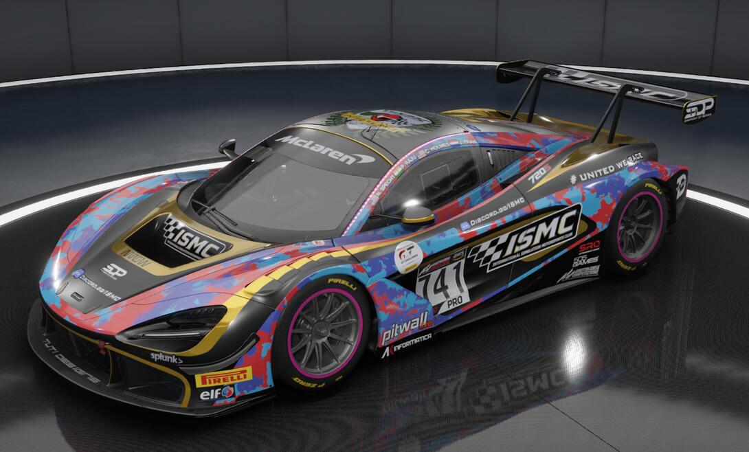 multi colored ISMC livery by Tuti Designs