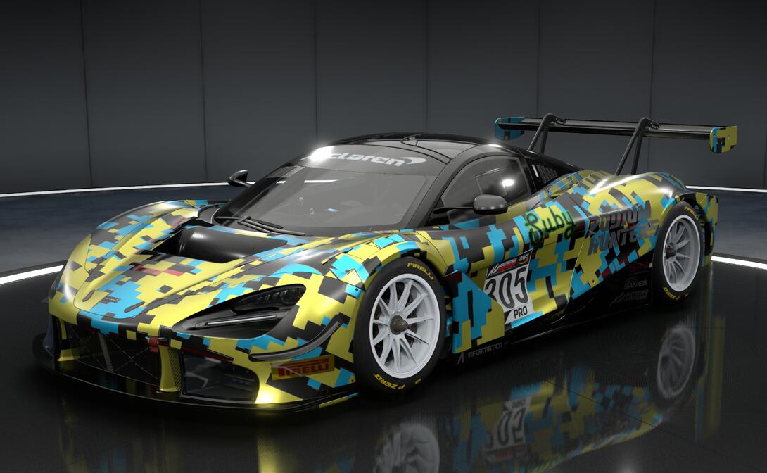 mclaren 720 digi camo