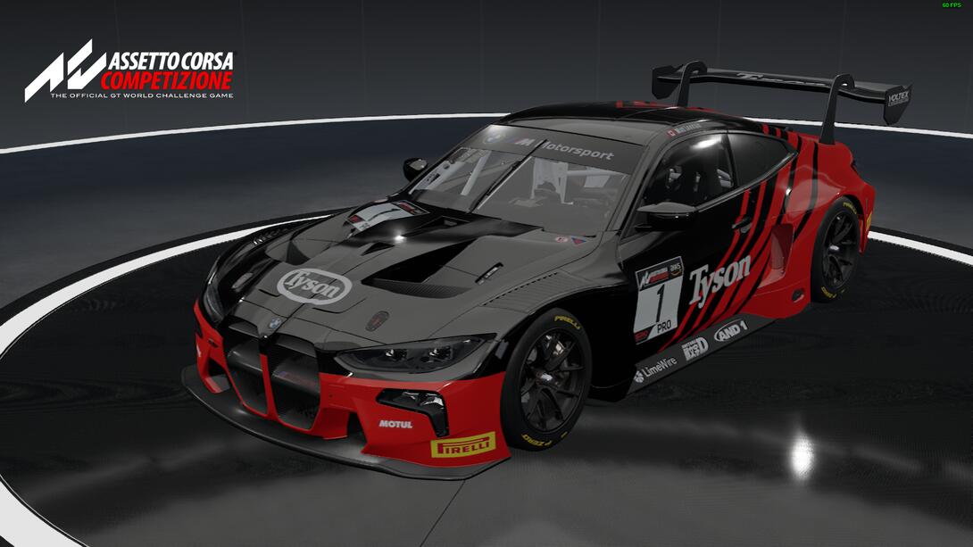 #1 BMW M4 GT3 - Team TYSON - Matt Leeman