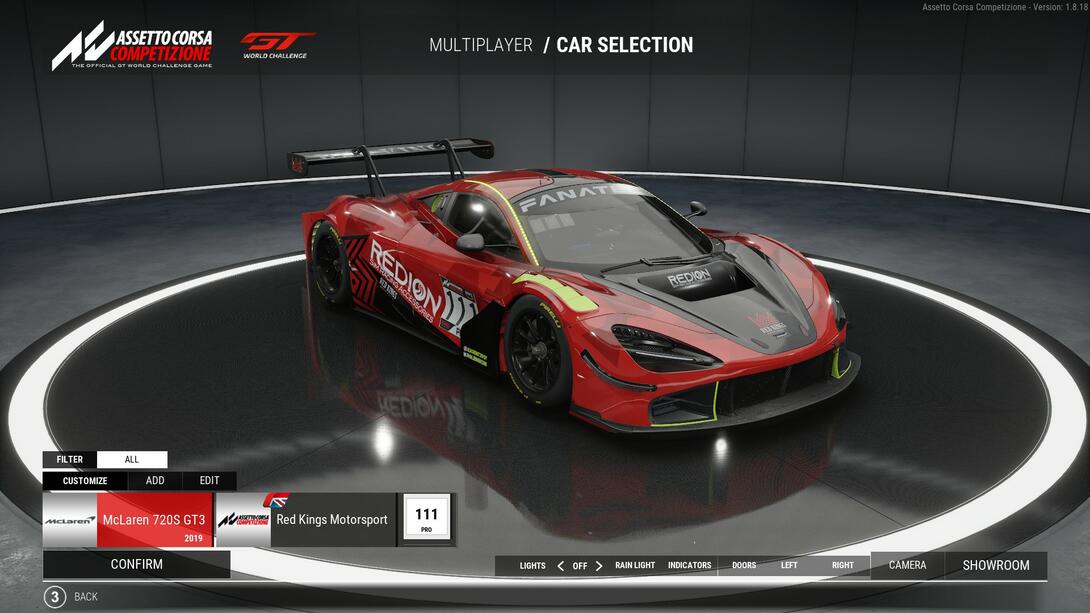 Showcase livery