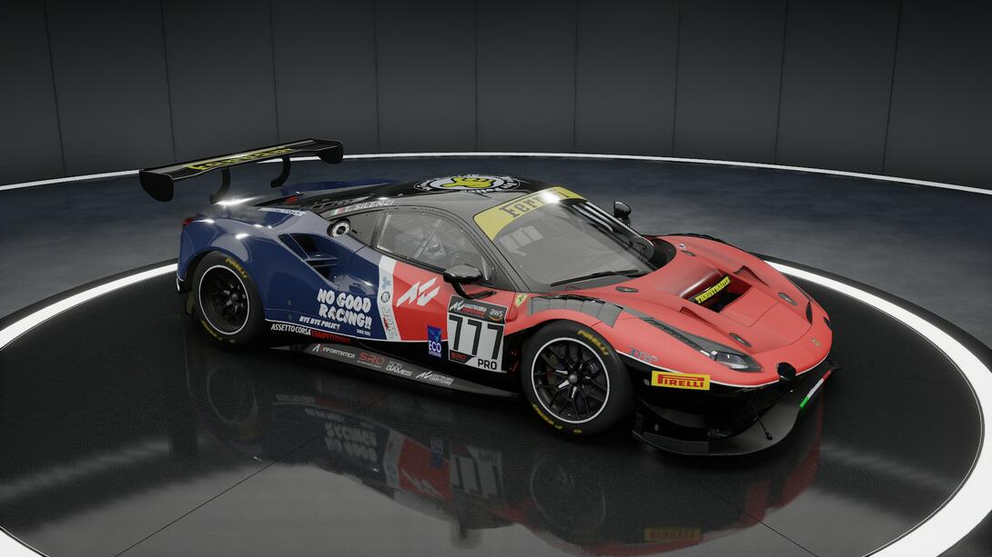 Image showing the livery from the Assetto Corsa Competizione showroom