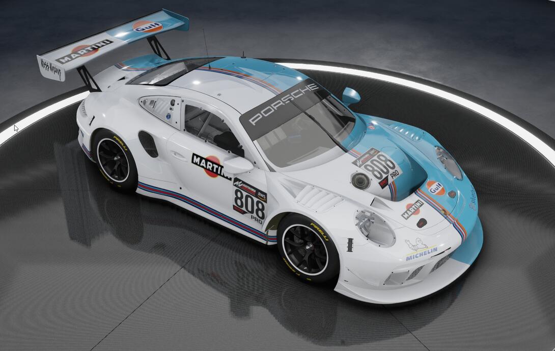 Gulf Martini Split Livery