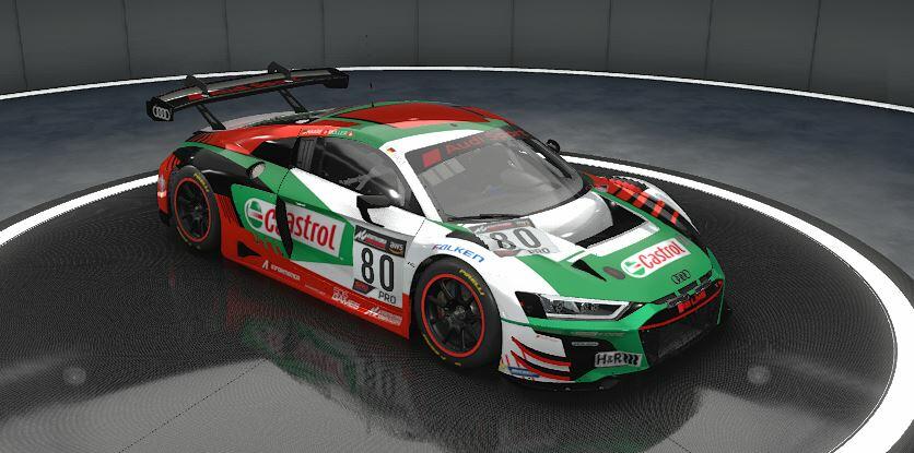 Audi Evo ii Castrol Livery