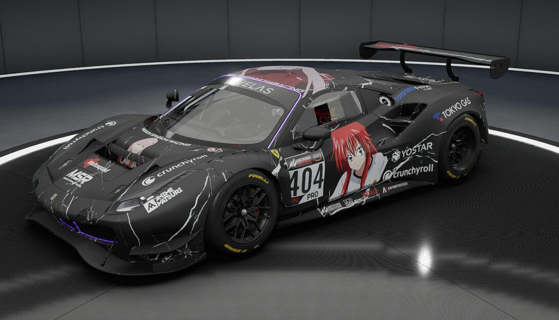 MSR Team Waifusquad Ferrari