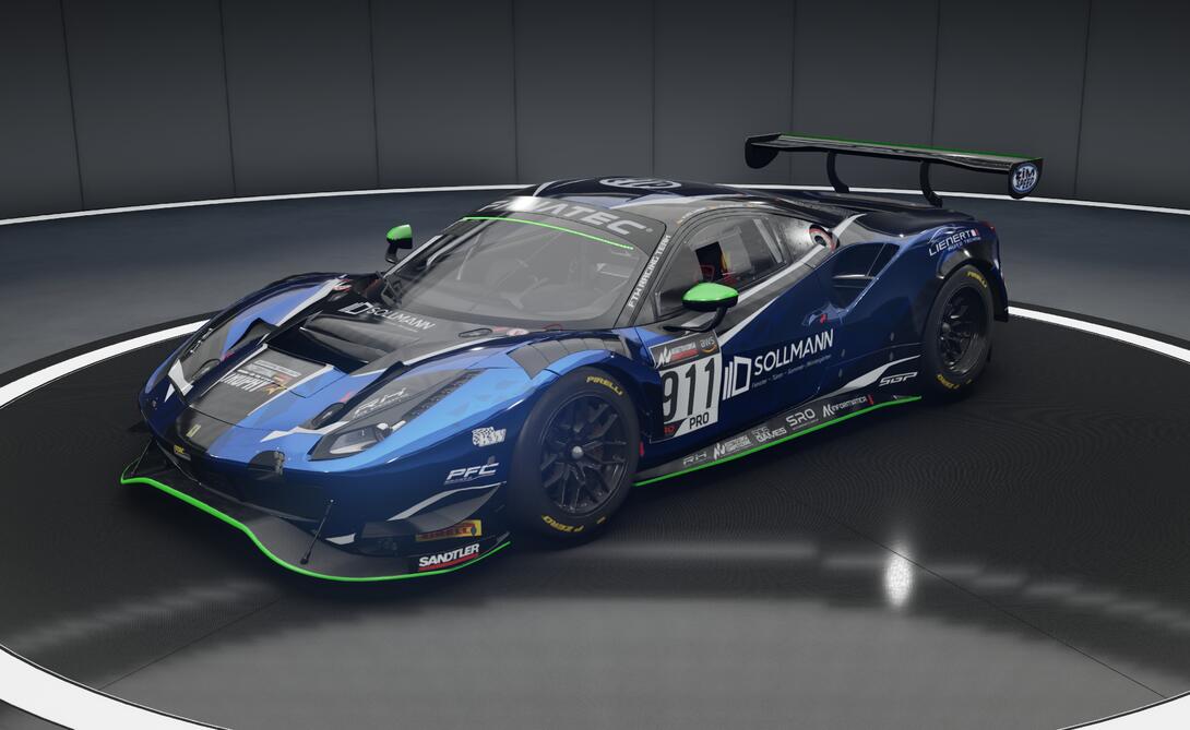 FTW Racing Team Ferrari 488 GT3 Evo