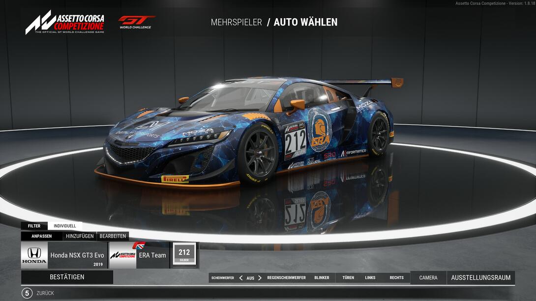 Honda NSX evo