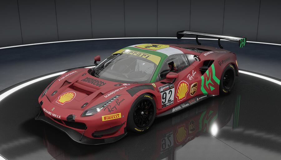Ferrari 488 EVO 2021 F1 Scuderia Ferrari v1.0