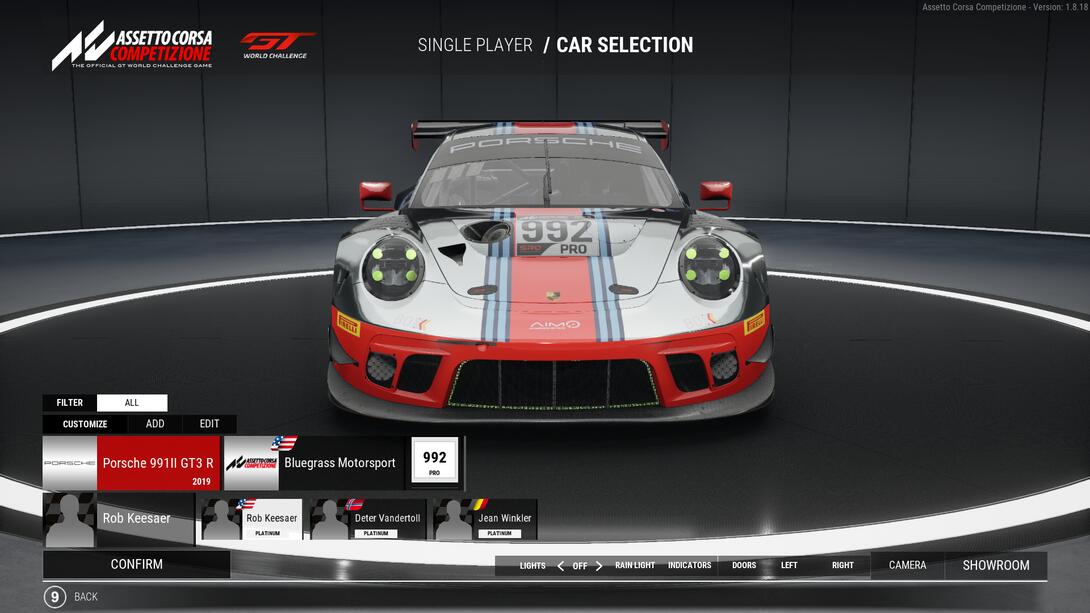 Bluegrass Porsche Martini