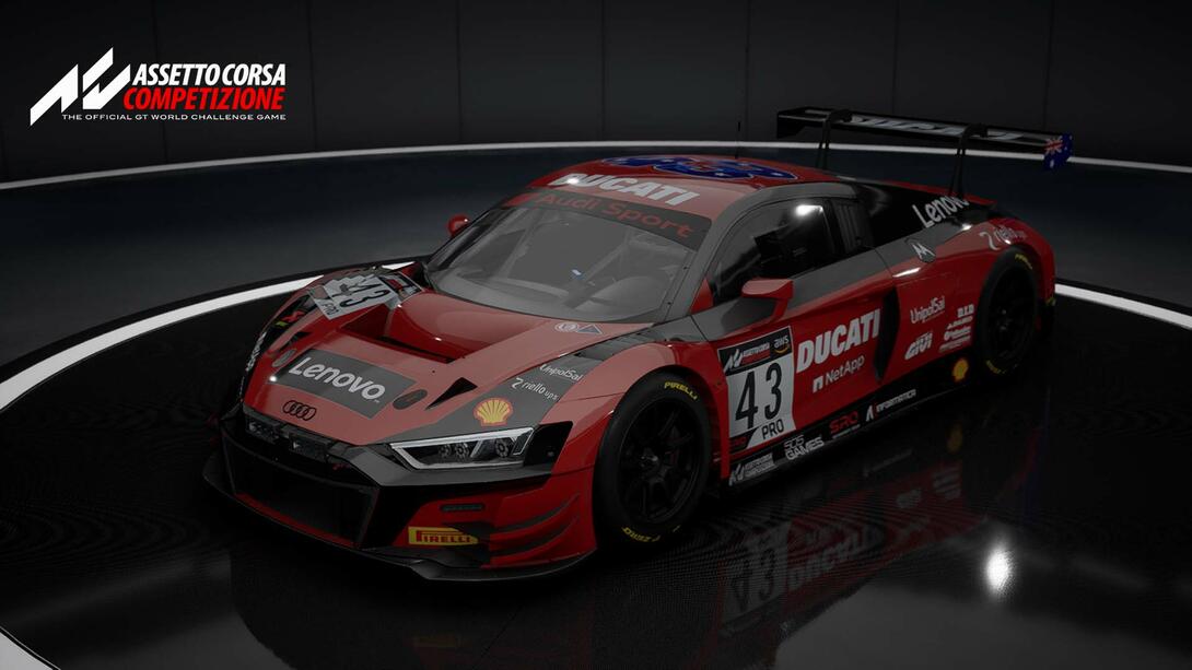 2021 Ducati MotoGP Livery for Audi R8 Evo II GT3 1.0