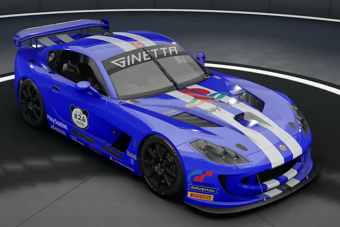 mini viper ginetta blue