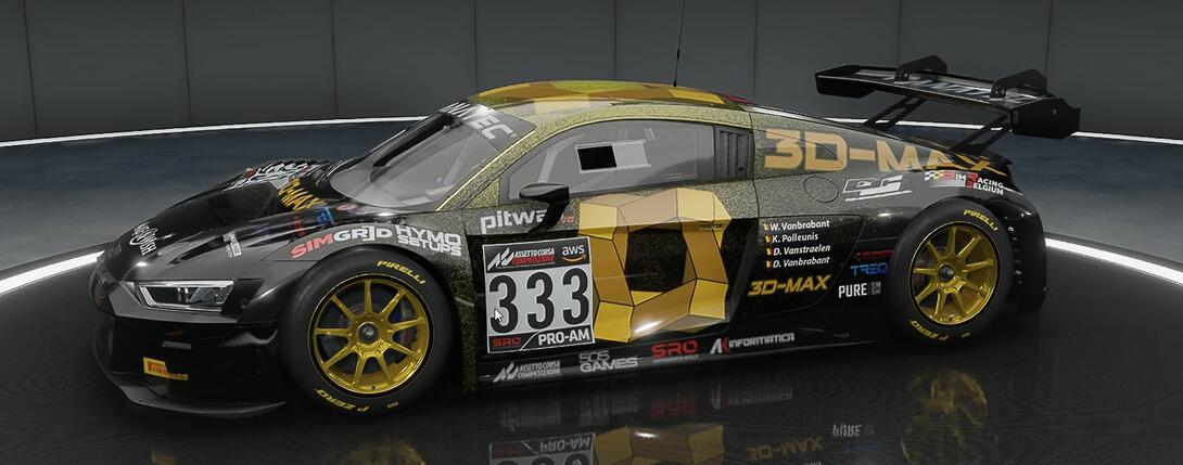 view of the 3D-MAX liverie 