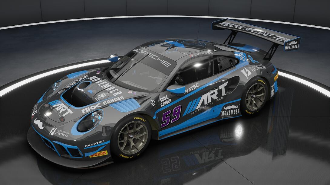 ART Porsche LAndrews Movember