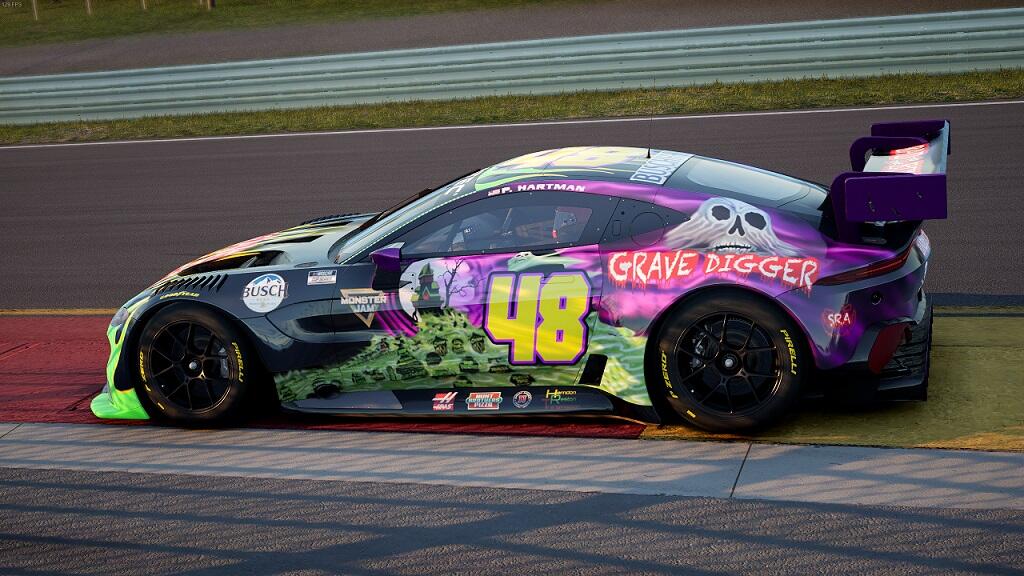 Grave Digger Kevin Harvick #48 skin for SRA season 5