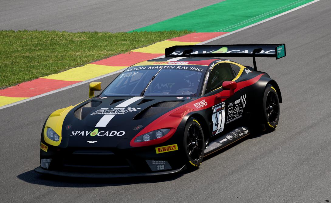 Avocado Motorsports AMR Vantage Spa 24