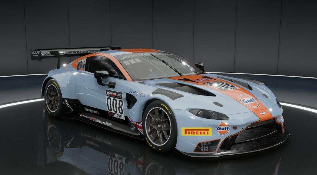 Aston Martin GT3 V8 Gulf