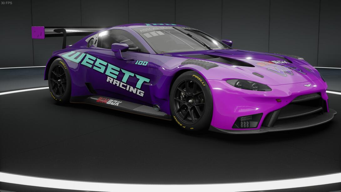 Wesett Racing #100 Aston Gajdán, Zunabovic, Albash | Awesome Simracing
