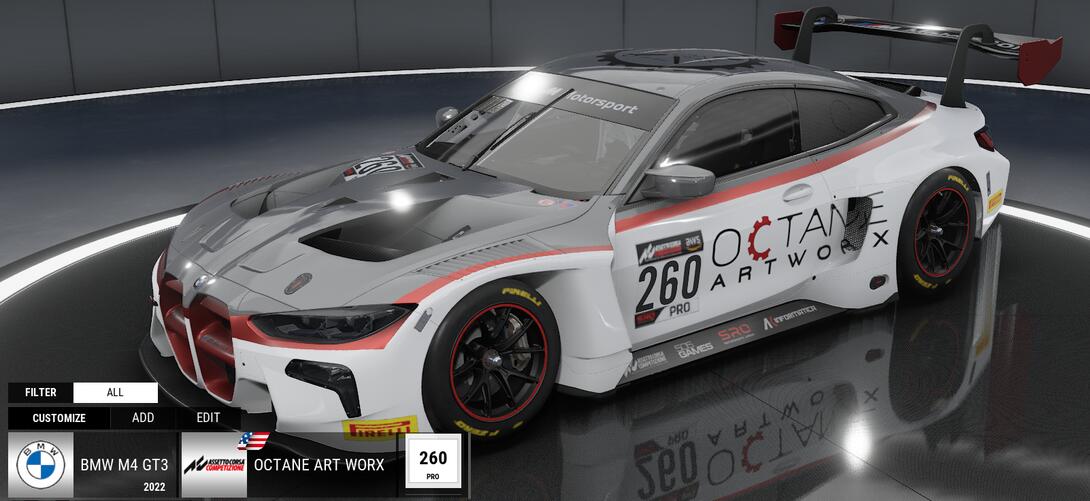 Octane Art Worx BMW M4 GT3