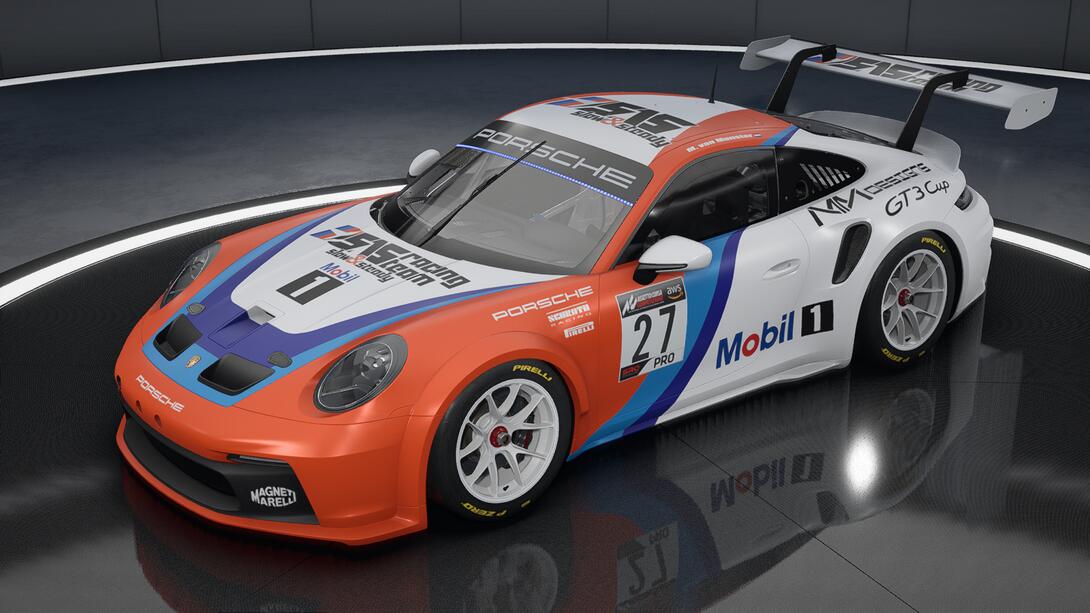 #27 MvM Designs Porsche 992 GT3 CUP