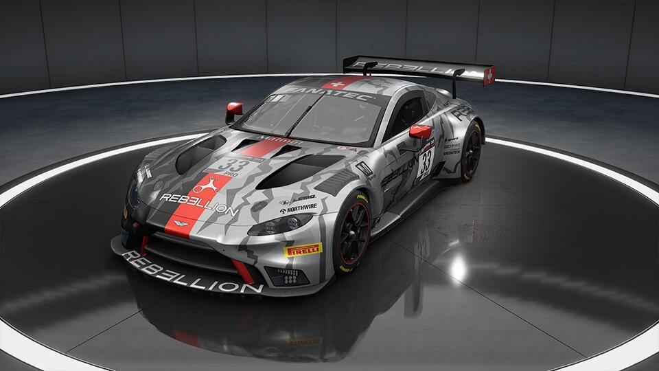 Aston AMR Rebellion Racing Design