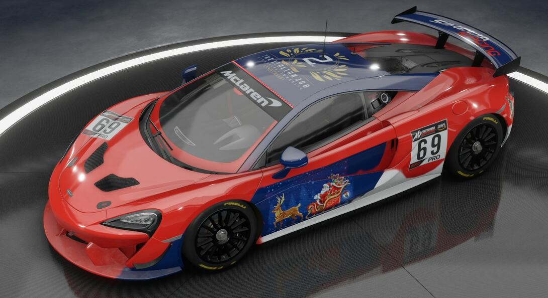 McLarenGT4-69 D Pipitone Skelia Racing ITJ Anniversary