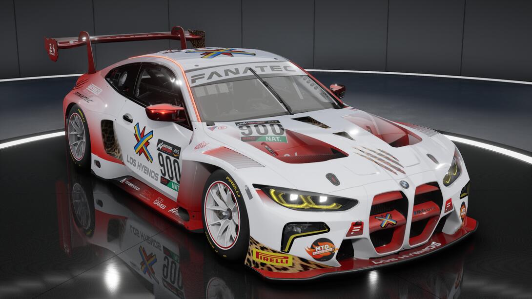 LOS HYENOS Racing 4UKR Red Version 2023