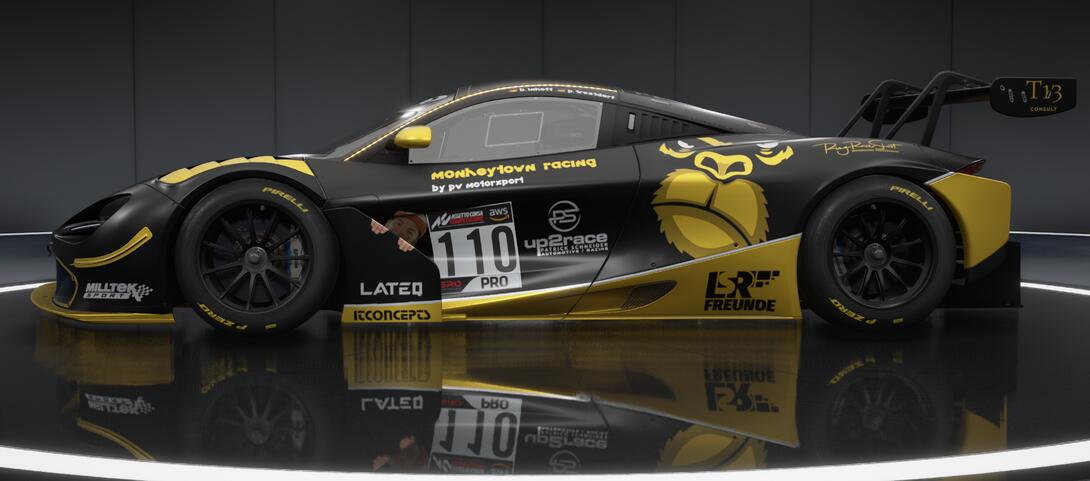 monkeytown racing livery for mclaren 720