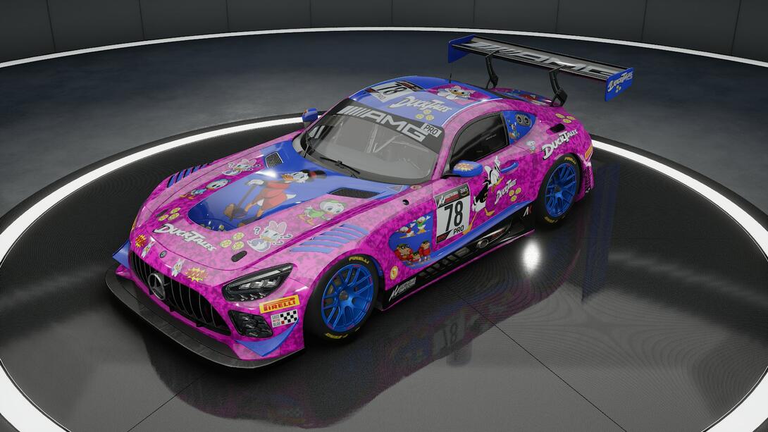 Mercedes Gt3 Evo ducktales