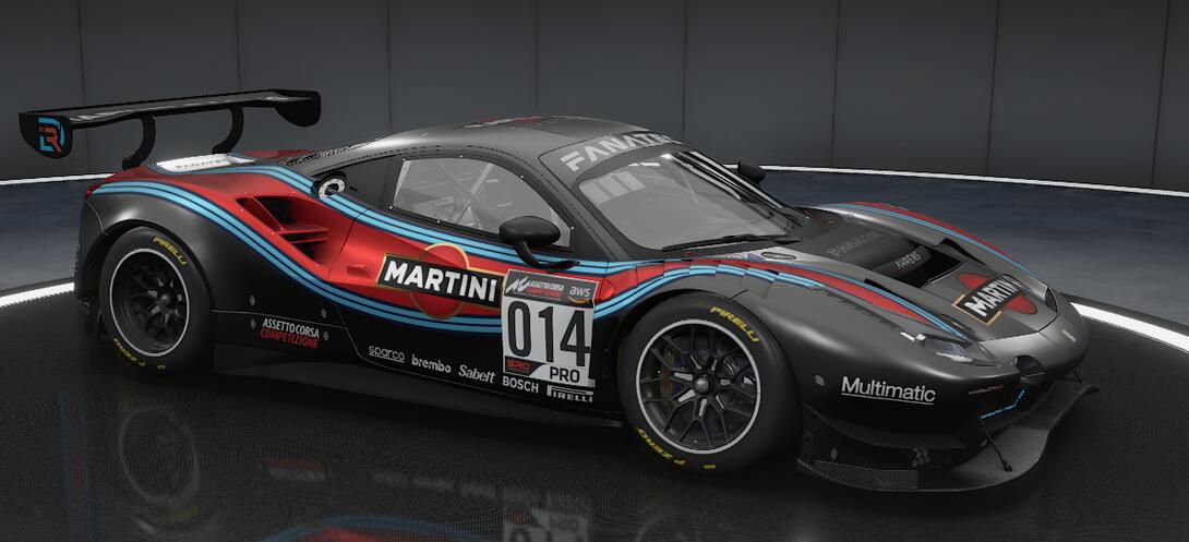 Black Martini Ferrari