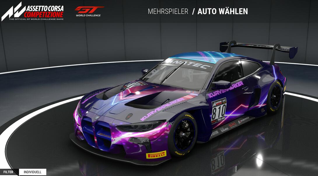 Kurvenparker BMW M4 GT3