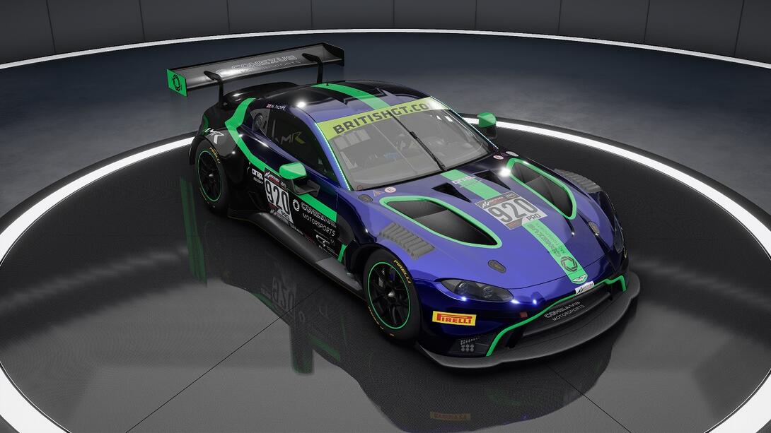 TOTL Conexus Motorsports Aston V8 British GT