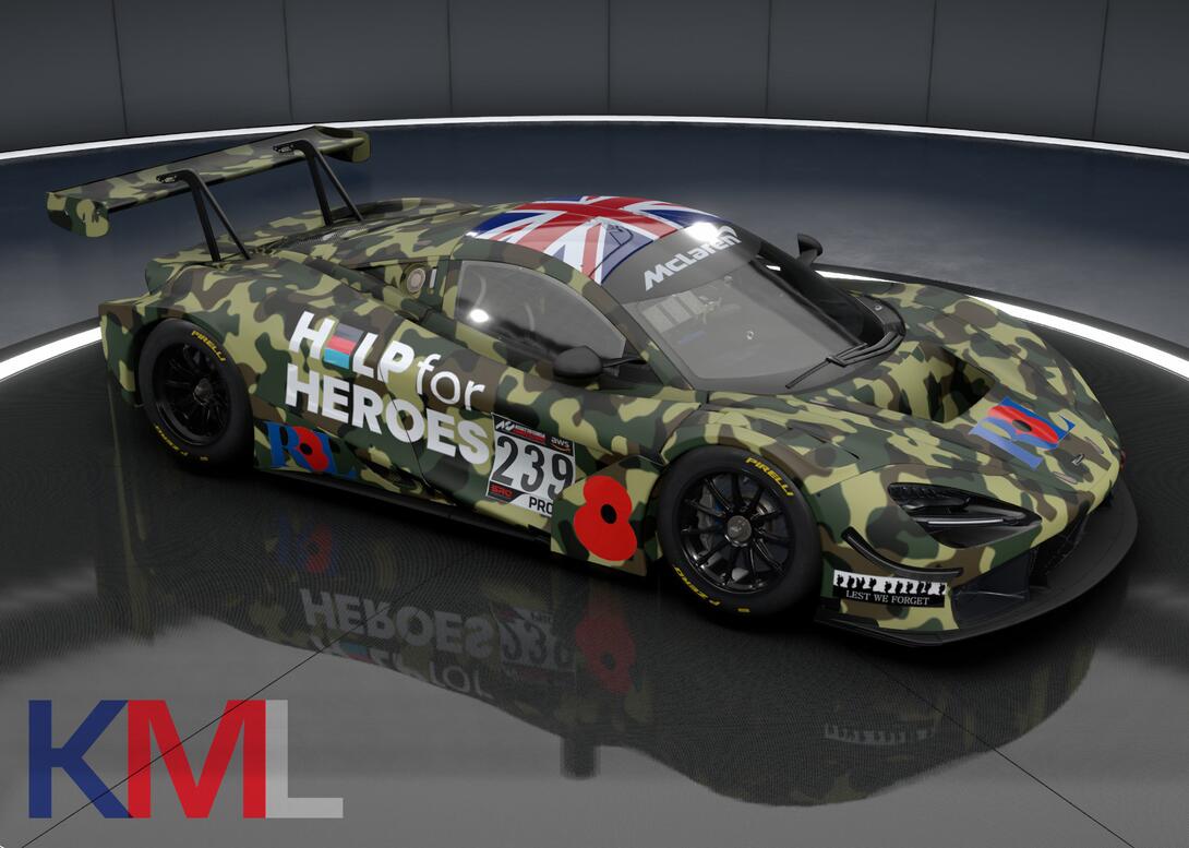 McLaren 720S Camo