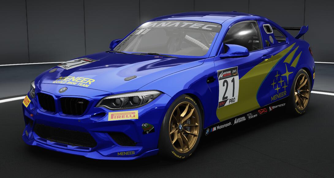 Meneer Racing BMW Livery