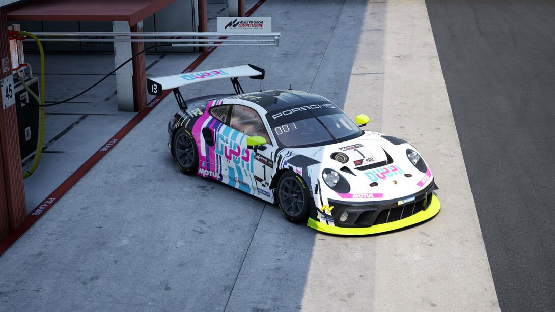 Porsche 991 II GT3R Dubai Tourism 04