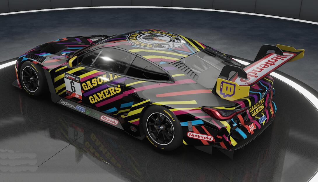 Gasoline Gamers BMW GT3 Back