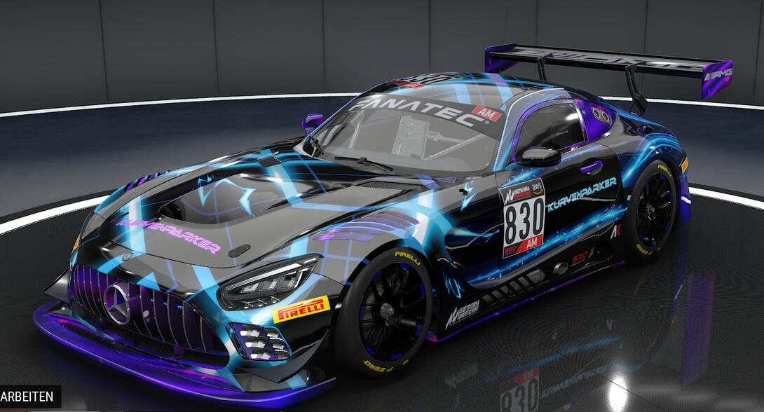 Kurvenparker AMG GT3 Evo