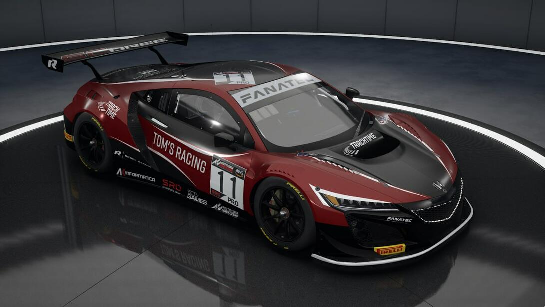 Livery design - Sajetti Corse NSX