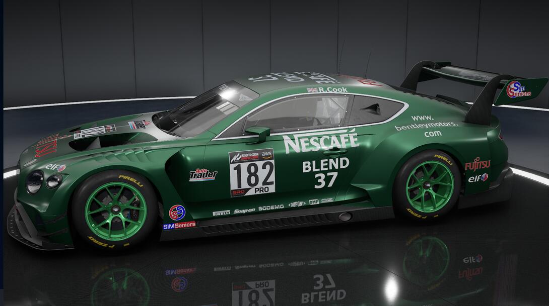 #182 R.Cook Bentley Team Boatley